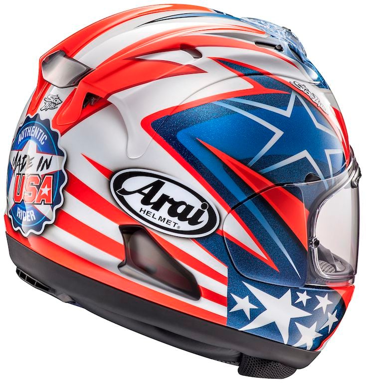 Arai ヘルメット RX-7 RR5 Nicky Hayden XS Arai Launches New Nicky Hayden Replica Corsair-X | Cycle World