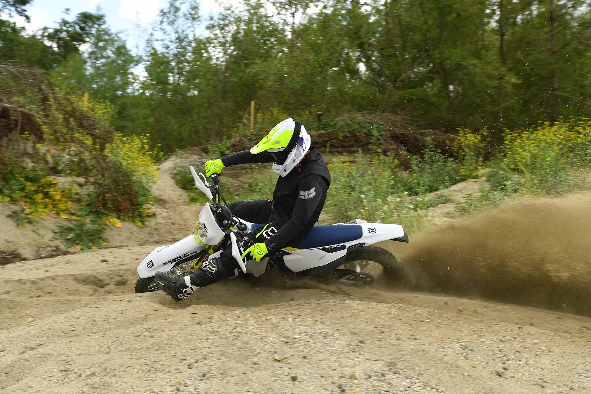 With its remarkable amount of suspension comfort, Husqvarna’s largest-displacement enduro bike allows for long days of riding with less fatigue.
