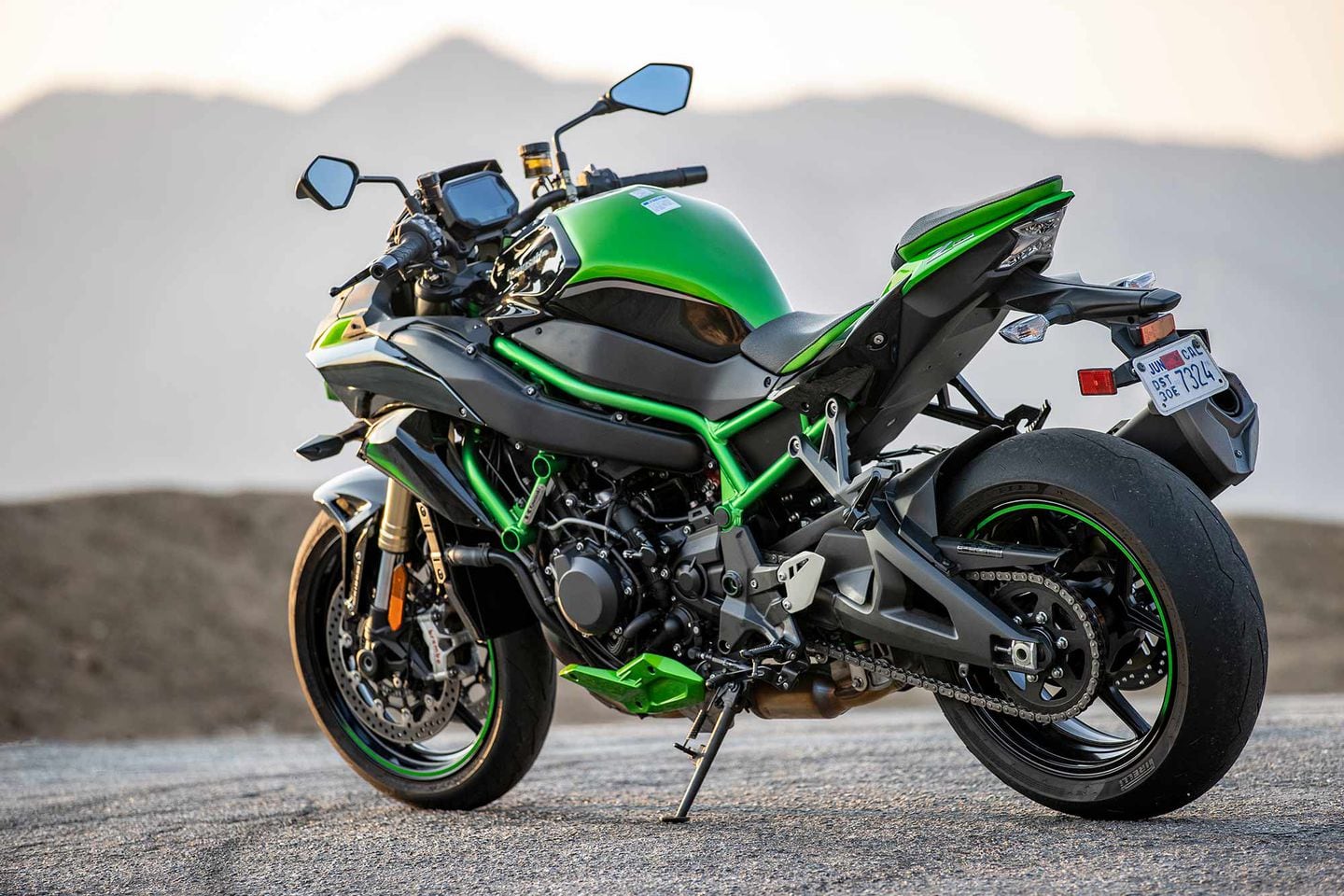 2021 Kawasaki Z H2 SE Cycle World
