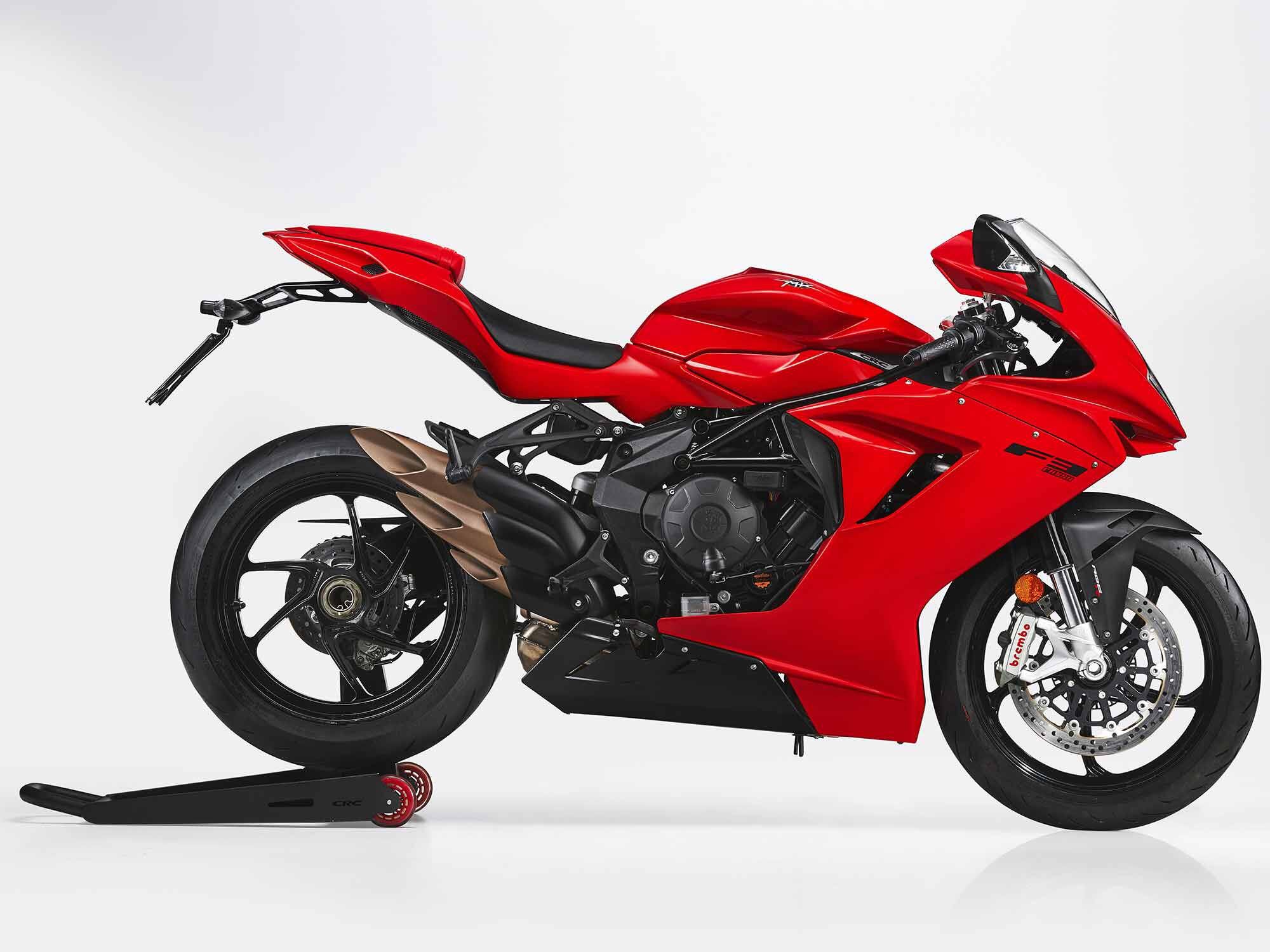 Could it be any more Italian? The new F3 comes in one color: red.