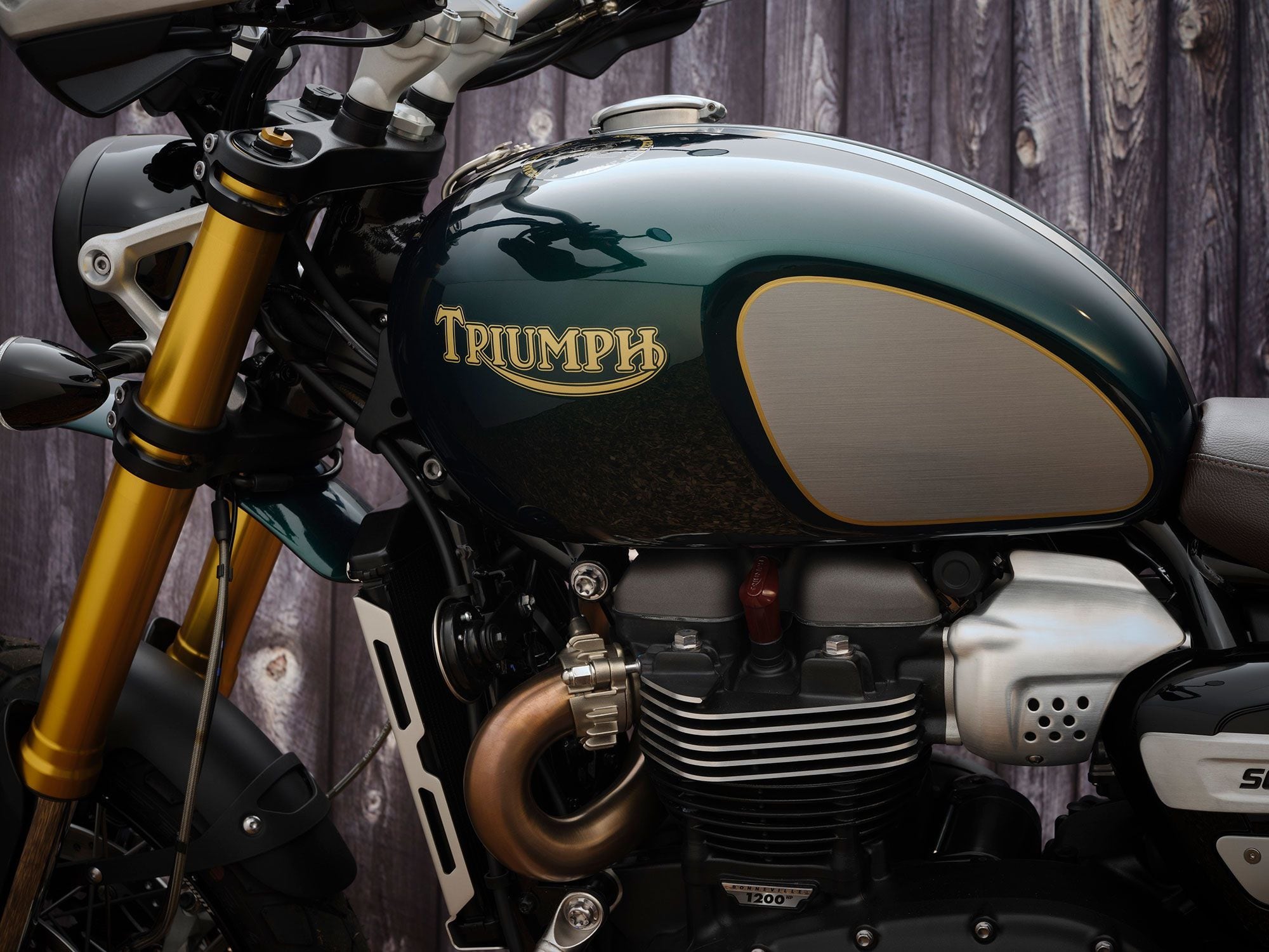 The McQueen bike also gets the same Euro 5 engine and exhaust updates as the other Scrambler 1200s.