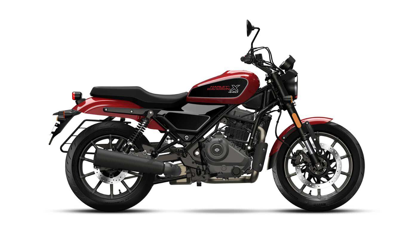 Harley-Davidson X440 in Vivid Thick Red.