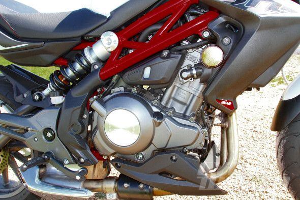 Benelli 300 engine clearance