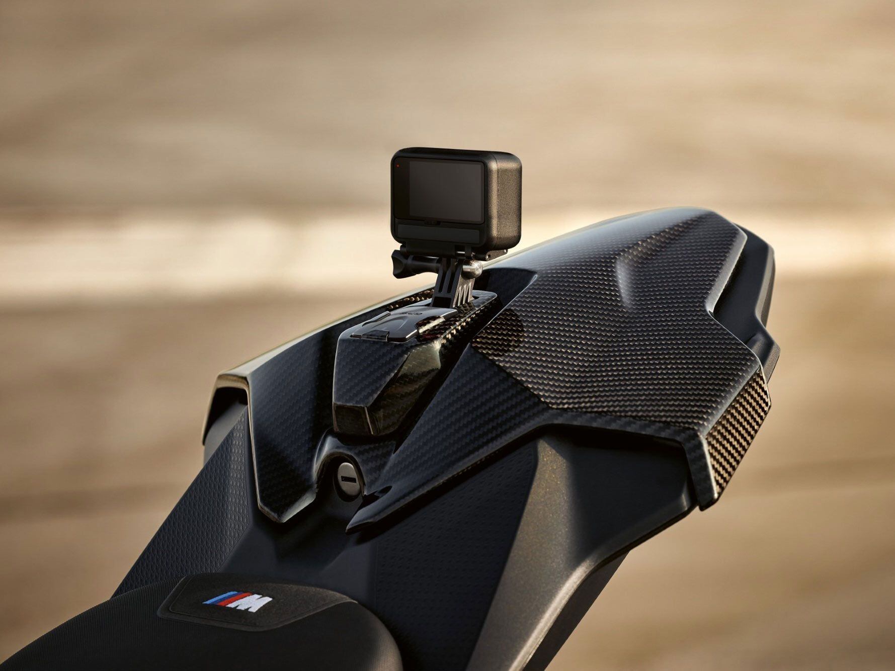 An optional GoPro mount is available.