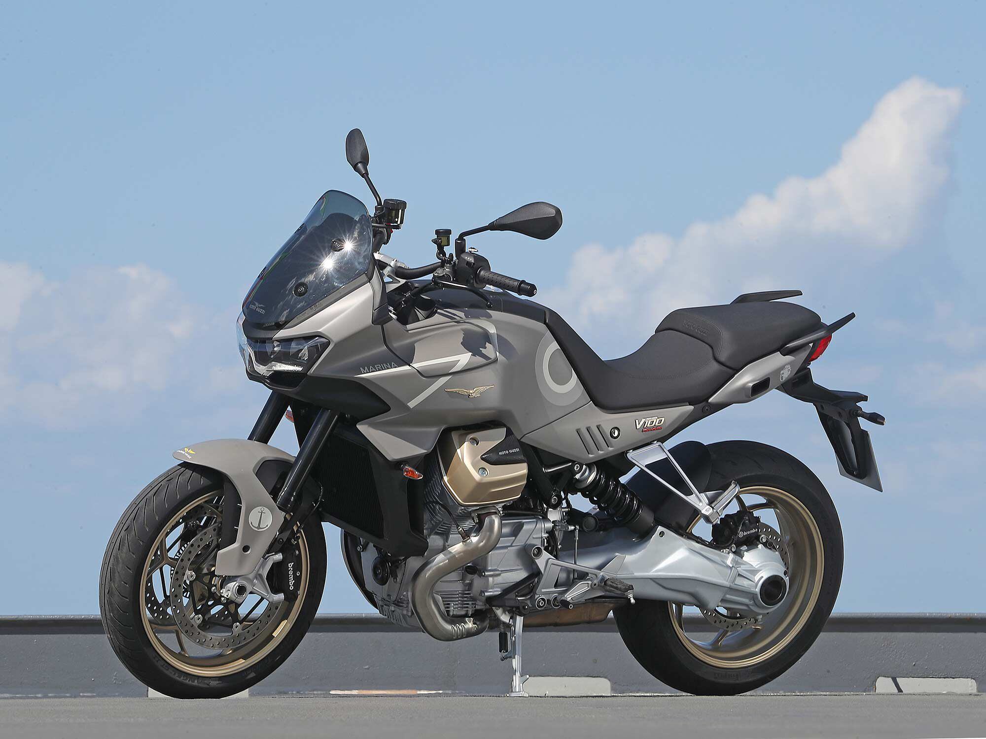 2023 Moto Guzzi V100 Mandello Aviazione Navale, $16,990