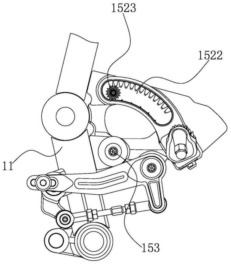 Cette variante comporte un engrenage et une piste dentée.  Pourrait-il être motorisé ?