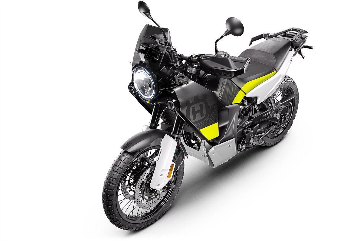 The 5-gallon tank is unique to the Norden model, and styling is also a drastic change from the KTM 890, being equal parts retro and modern.