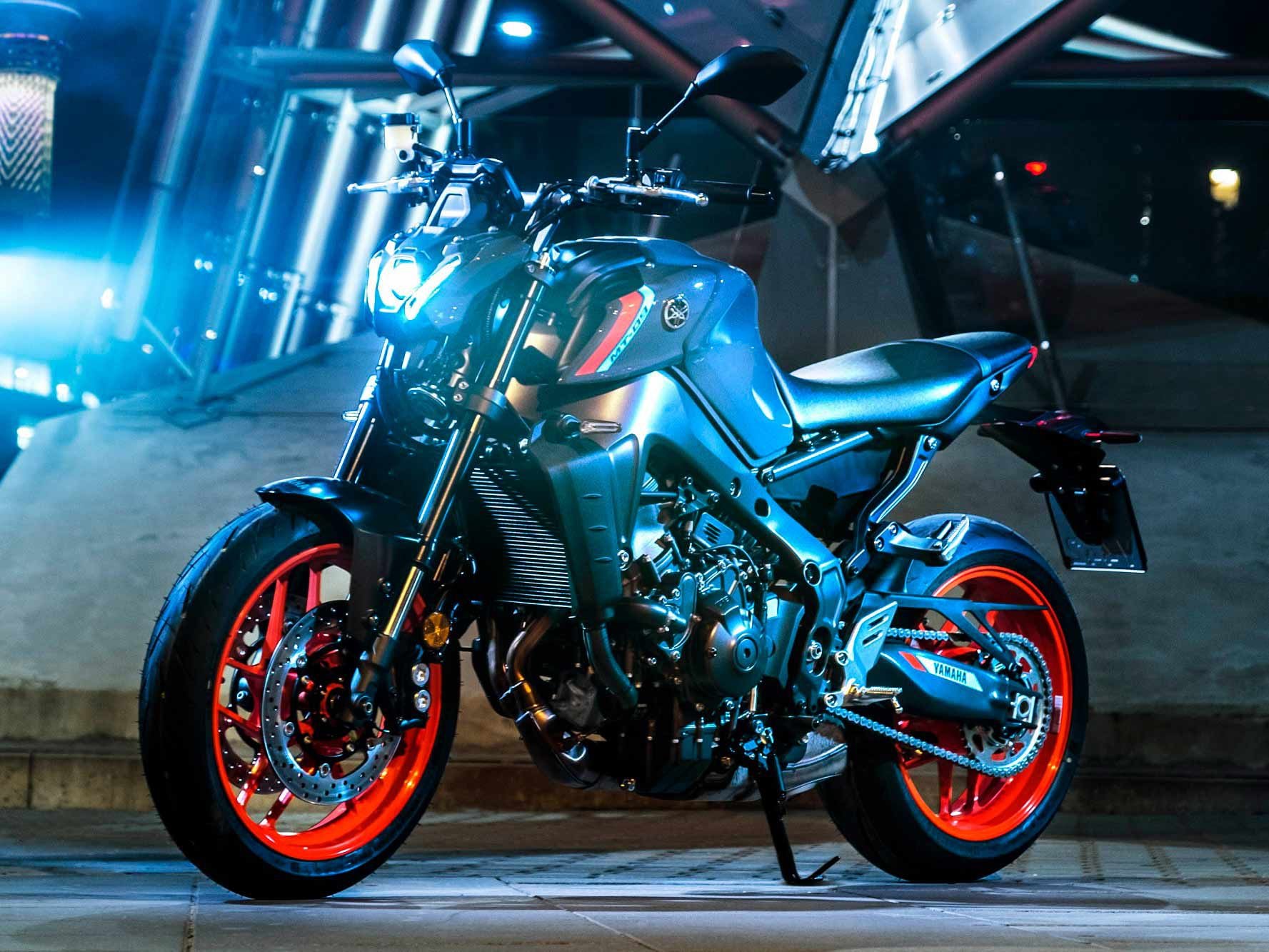 There are clear signs the MT-09’s 889cc triple will form the basis for two new sport models.