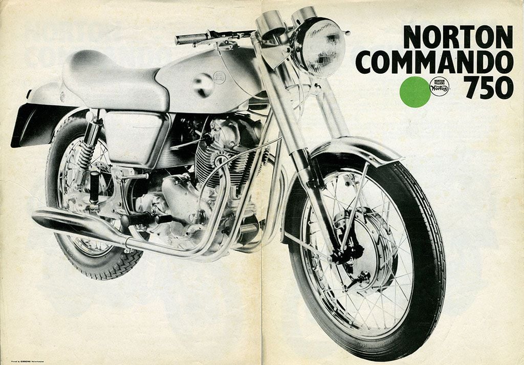 Hopwood rotated the Norton twin’s cylinders apart at the front of the engine, creating an opening through which cooling air could enter.