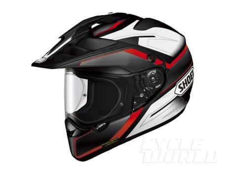 SHOEI HORNET ADVブラック/ホワイト/レッド SHOEI HORNET ADVブラック/ホワイト/レッド HORNET ADV | OFF-ROAD