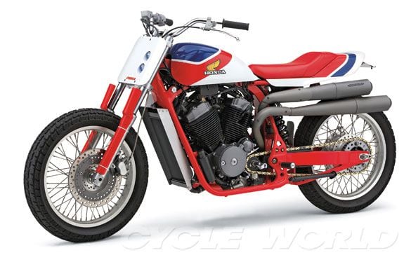 Cobra Custom Honda RS750 Flat-Tracker Special Feature- Cycle World