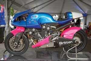 激安通販サイト Britten John V1000 Cycle | Racebike Designed & Built Custom クラブ