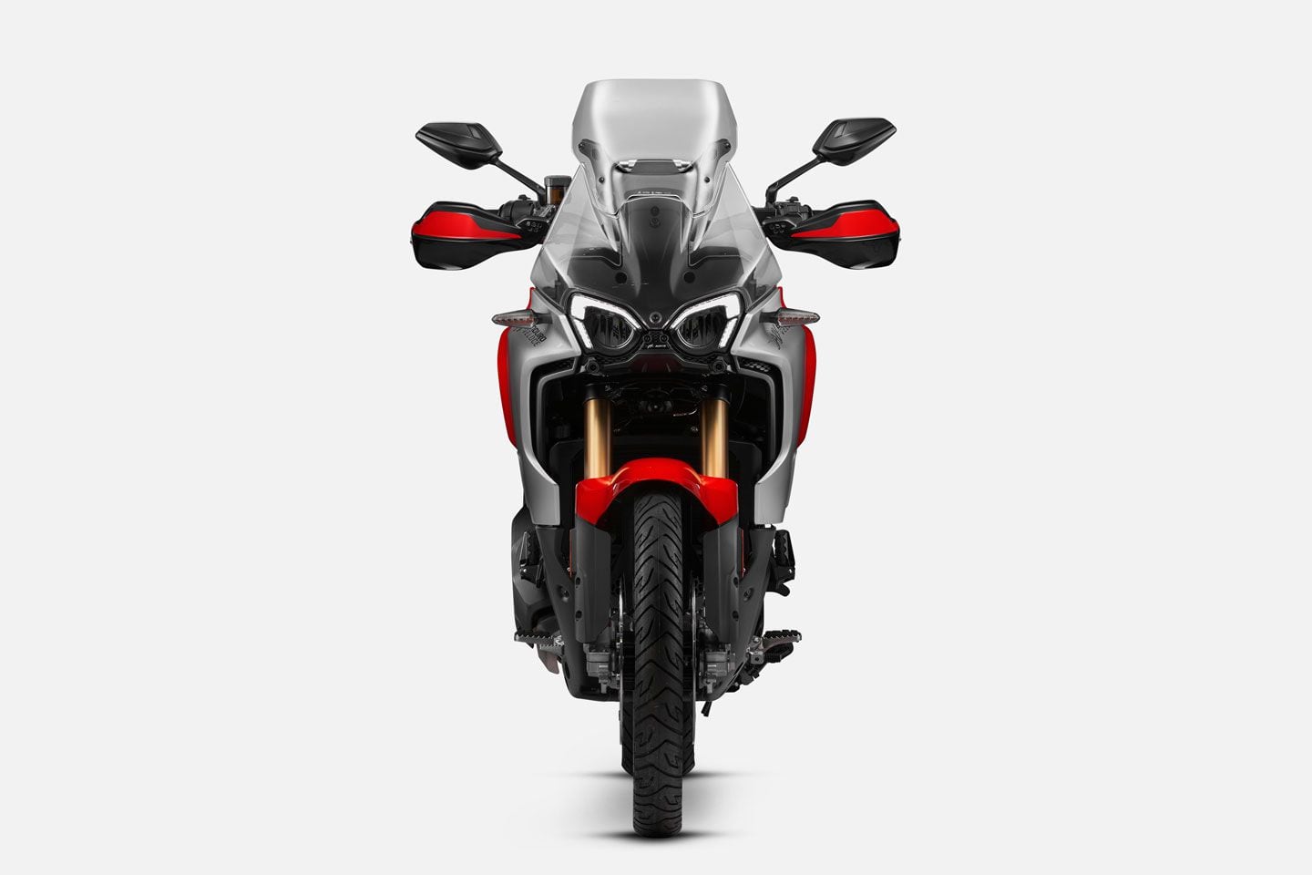 2024 MV Agusta Enduro Veloce head-on view.