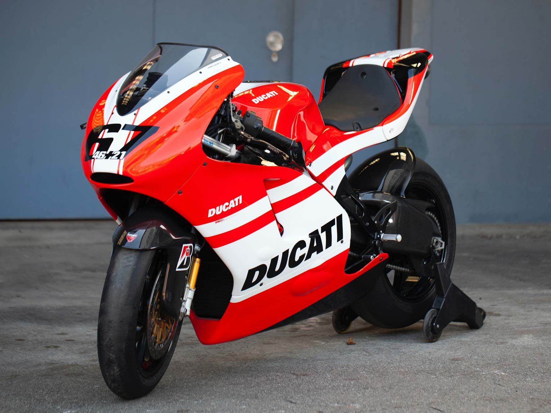 The Ducati Desmosedici RR tops the list for superbike collectors. This 2008 is No. 267 of 1,500 and in race-ready condition.