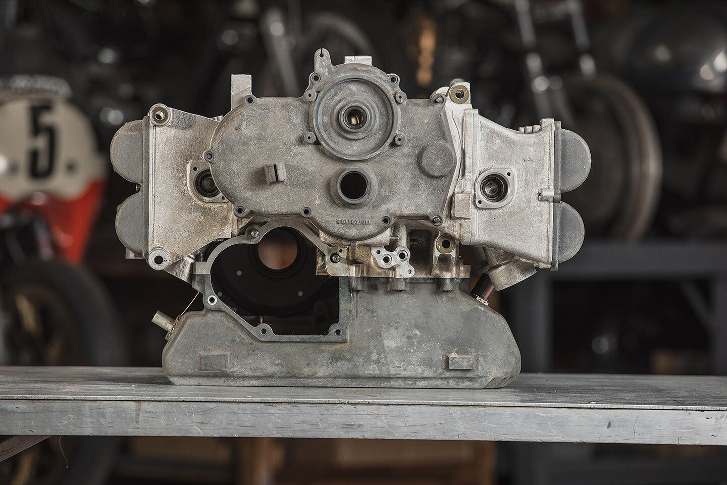 Ing. Giuseppe Bocchi designed flat-four for MV Agusta with a claimed 106 hp.