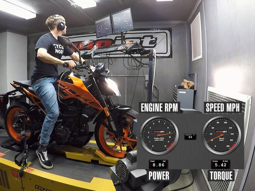 Ktm duke on sale 200 power