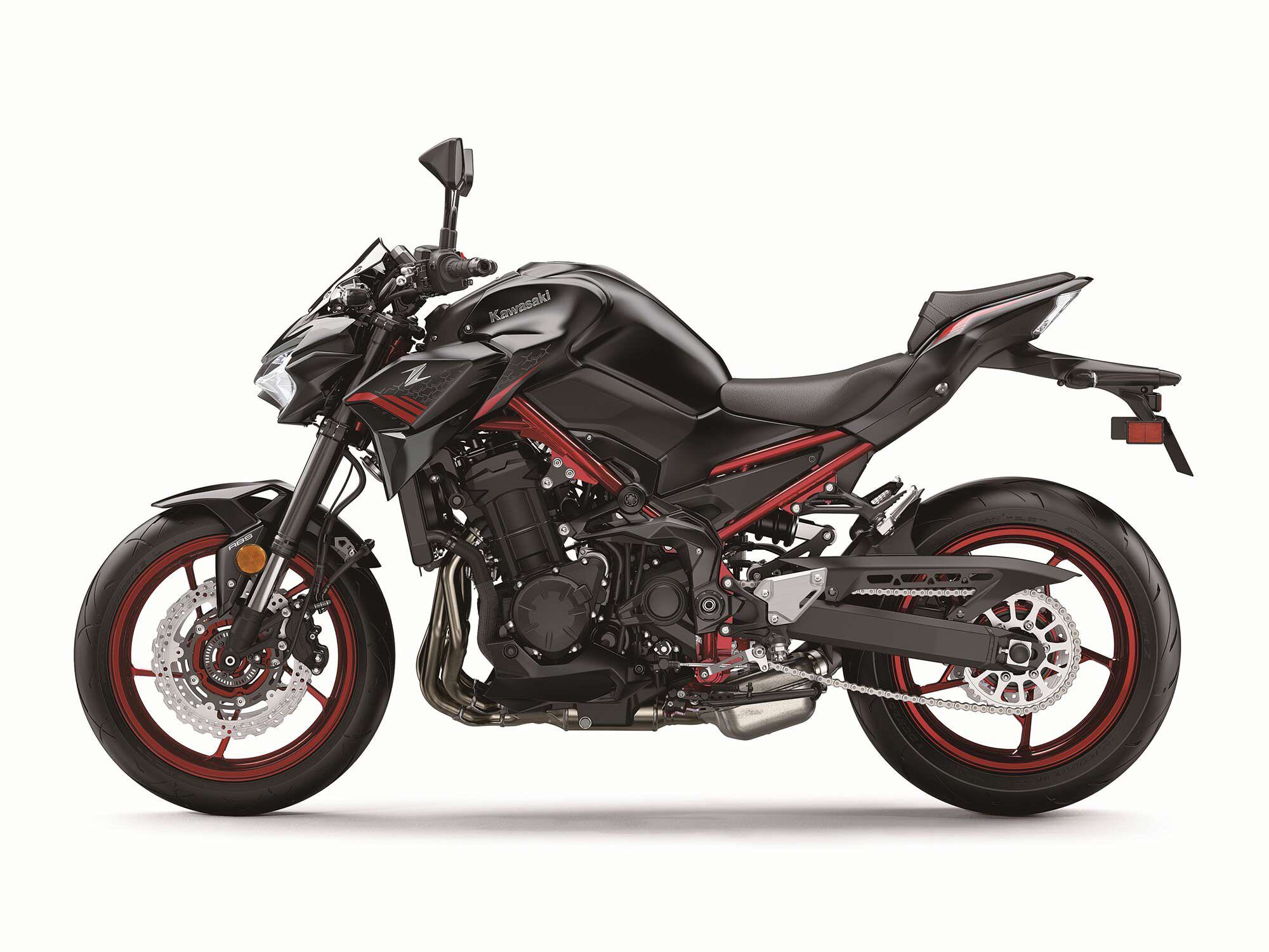 2021 Kawasaki Z900 ABS.