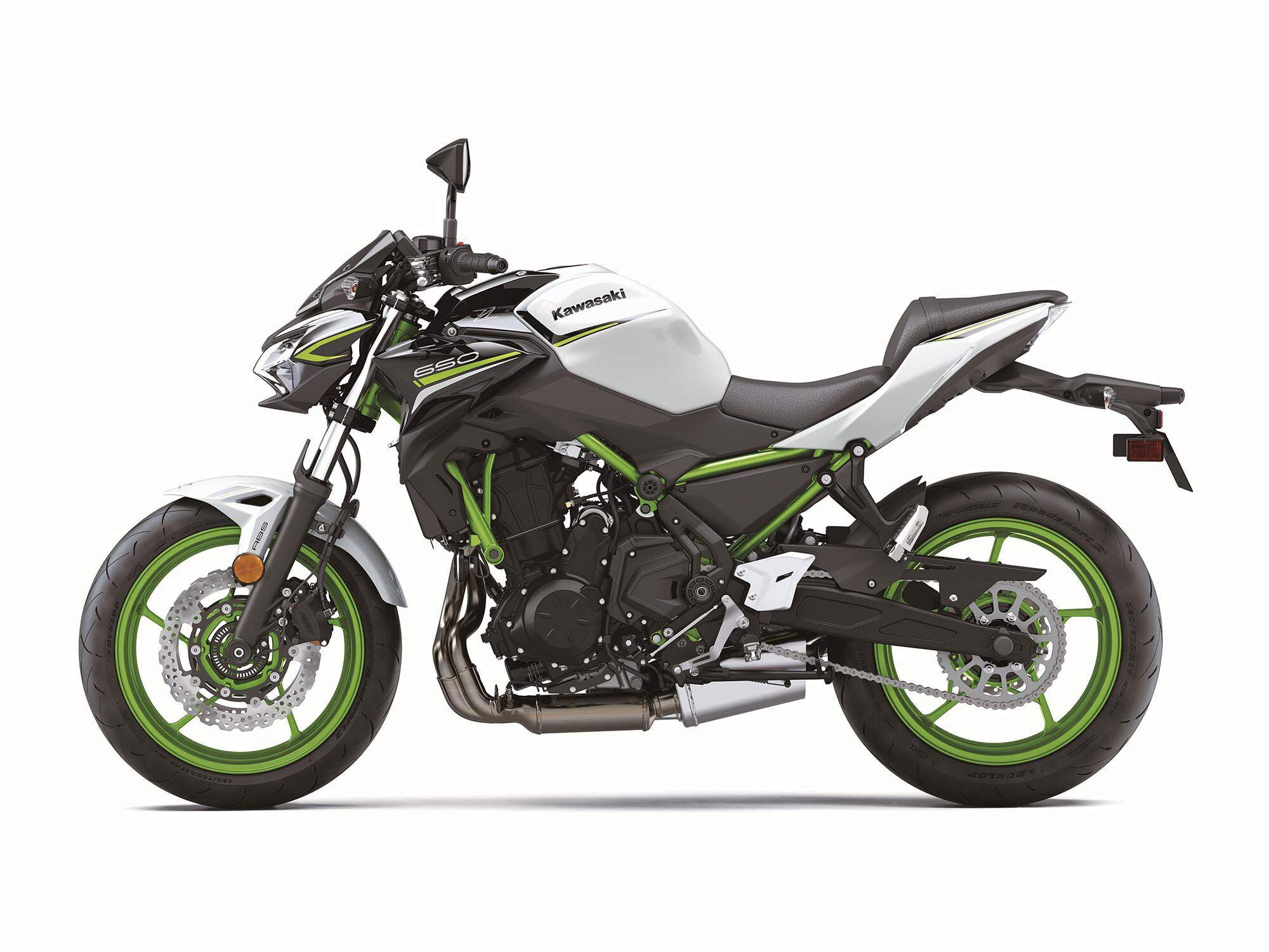 2021 Kawasaki Z650.