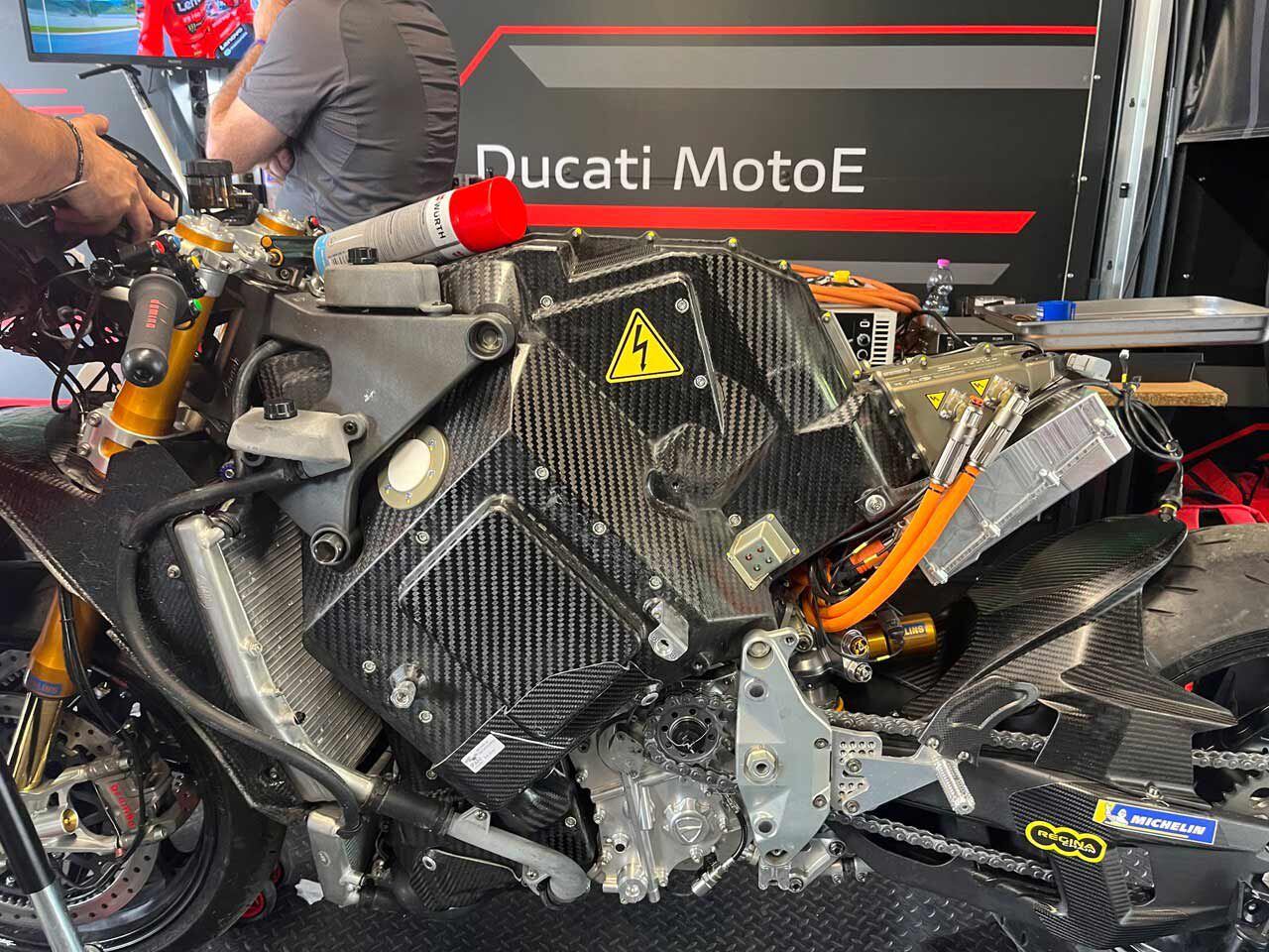 Ducati s V21L MotoE Racer Is a 170 mph Rolling Laboratory Cycle World