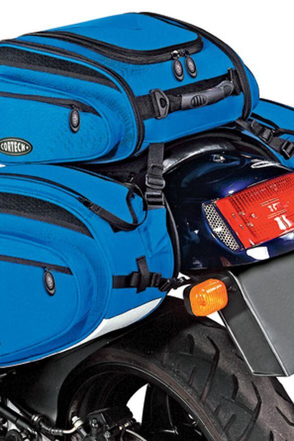 Cortech Sport Saddlebags and Sport Tail Bag Product Review Cycle World
