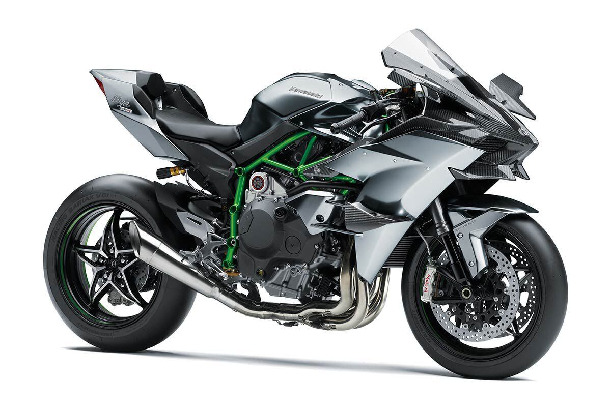 <i>Sport Rider</i> magazine’s Brock’s Performance Ninja H2 project bike hit 197.7 mph in the standing half-mile, 220.4 mph in the mile, and a top speed of 226.9 mph at 1.5 miles!