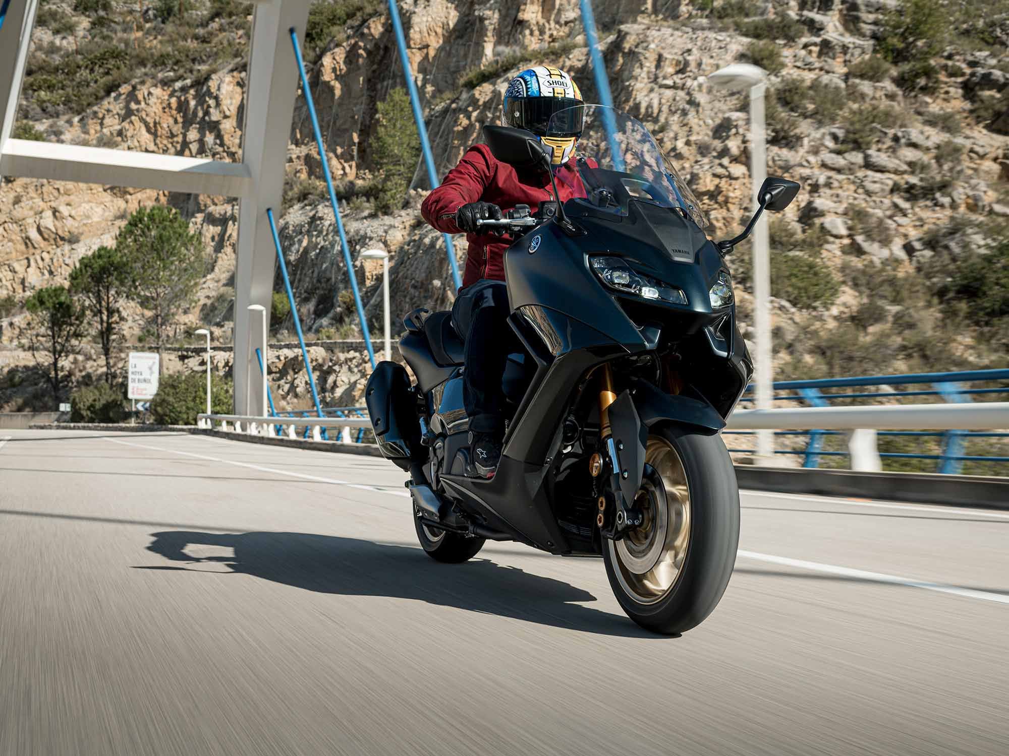2022 Yamaha TMAX Tech Max First Ride