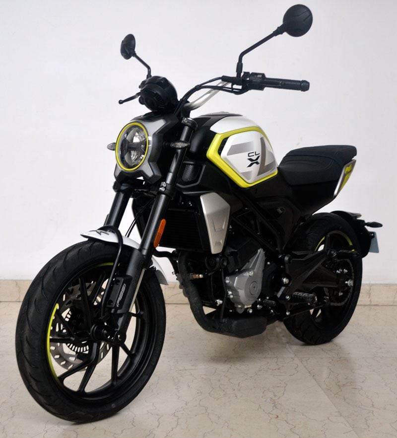 The smaller 250CL-X looks to be CFMoto’s next new model.