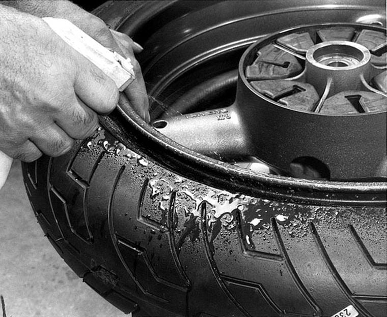 Motorcycle Tire Mounting And Balancing Tips Cycle World Motorcycle Tire Mounting And Balancing