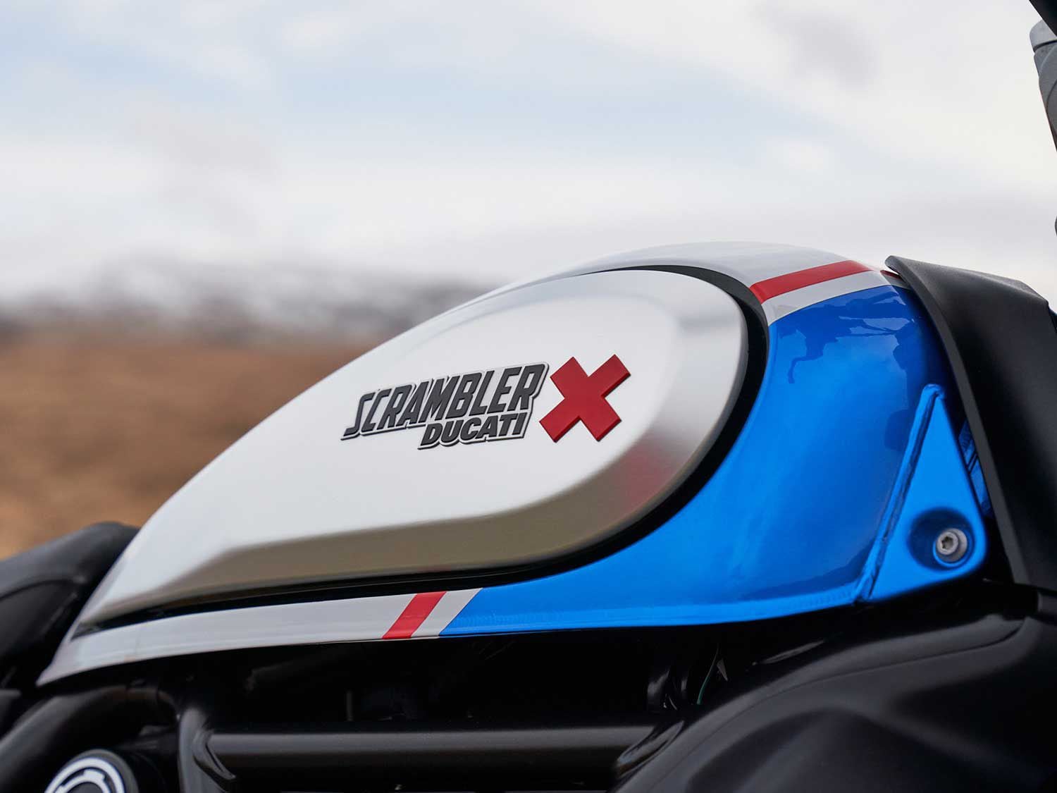 The new paint scheme of the Desert Sled is light and bright.