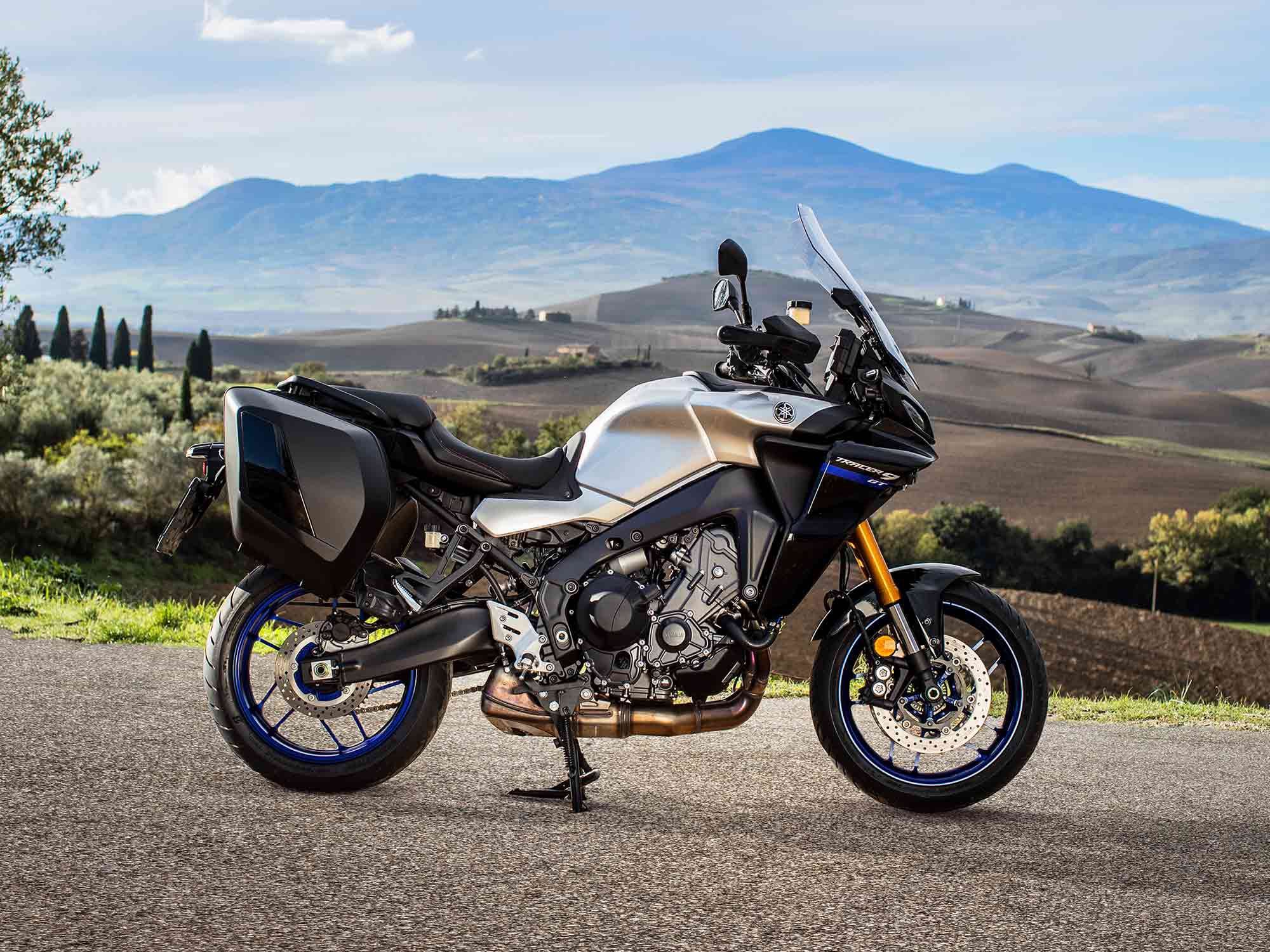 Evolution is the name of the game with the 2022 Yamaha Tracer 9 GT; why wouldn’t you want a lightweight, nimble tourer with just the right power?