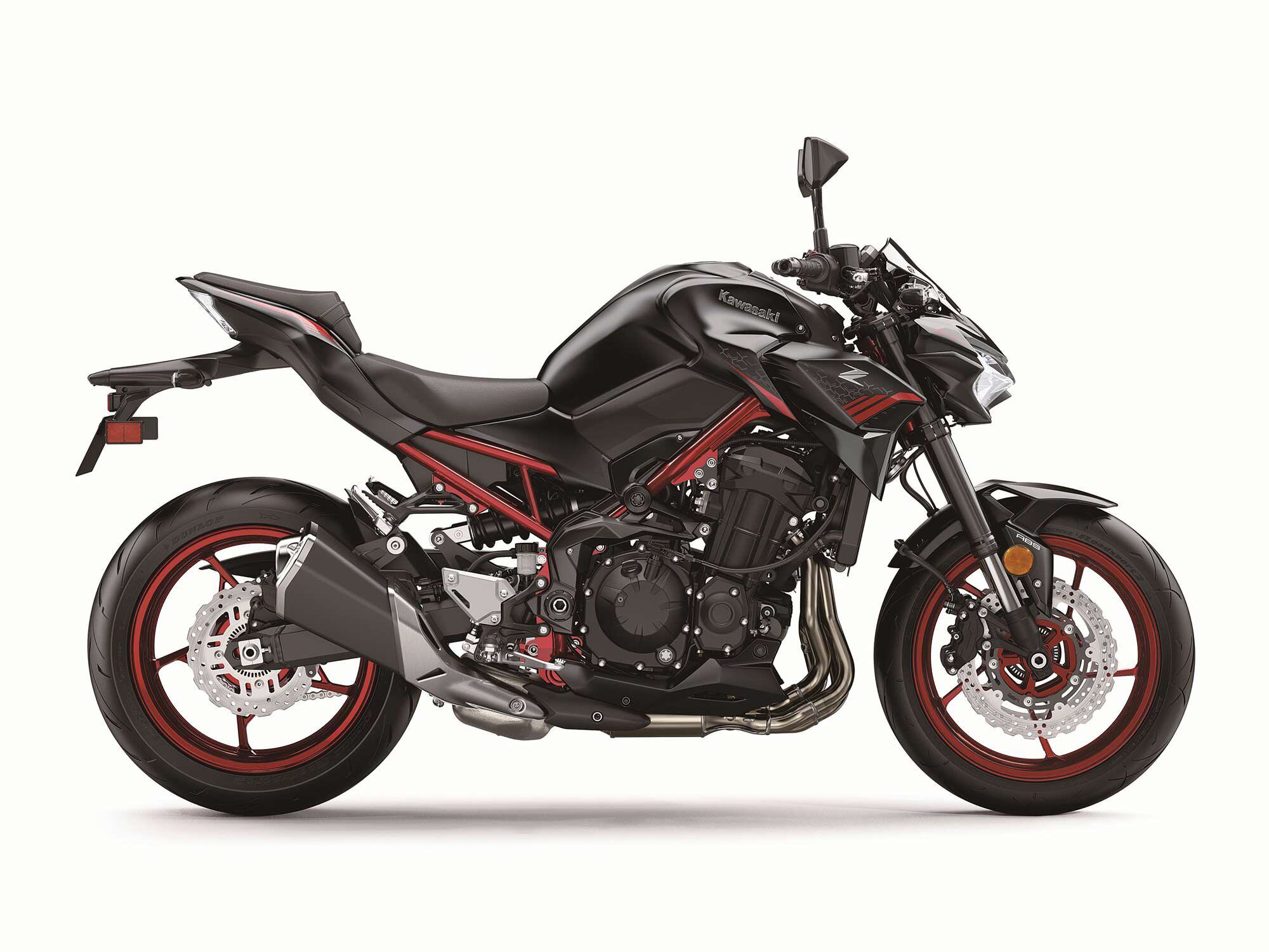 2021 Kawasaki Z900 ABS.