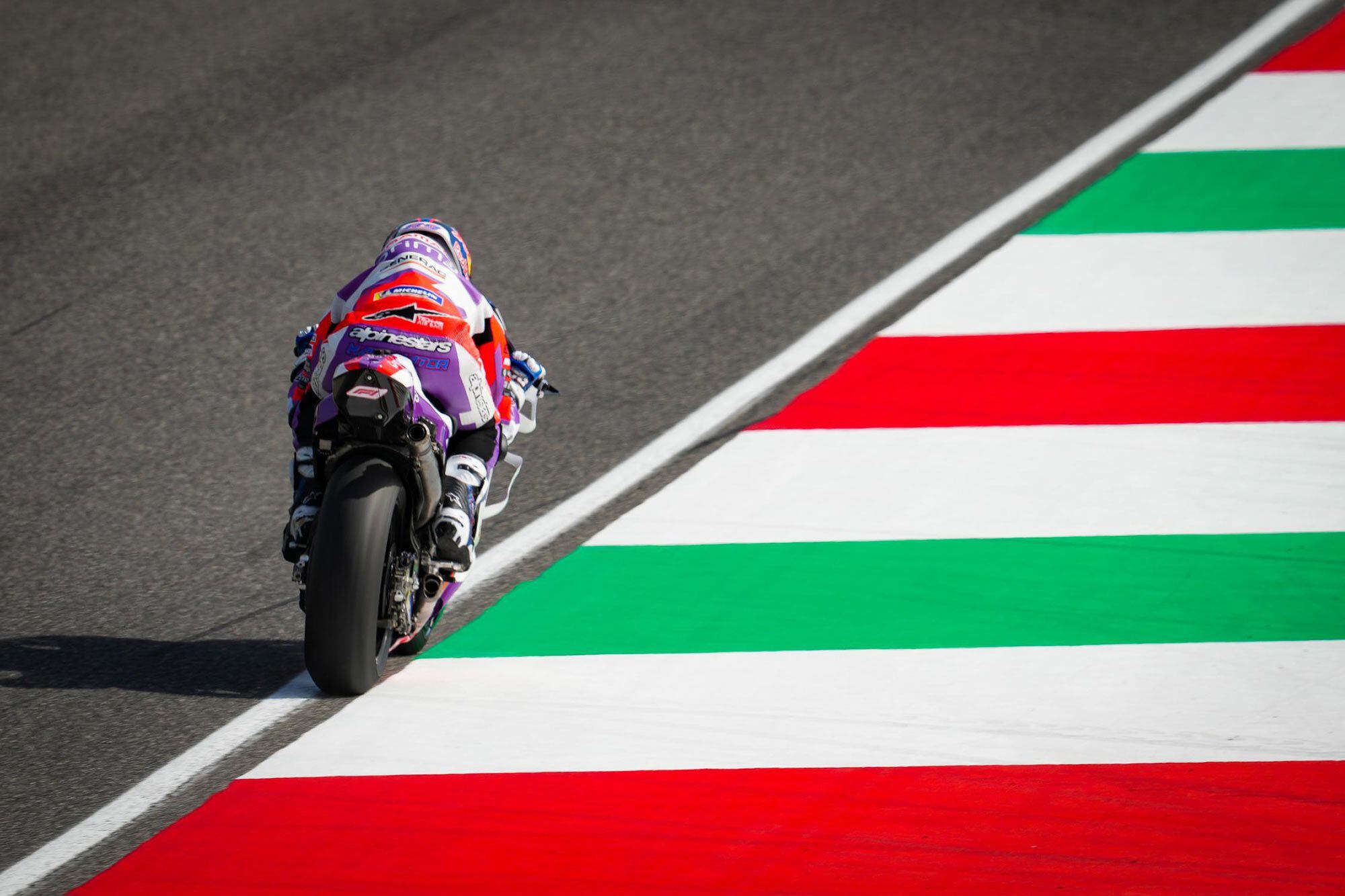 Jorge Martín hit 225.4 mph at Mugello, an all-time MotoGP top speed record.