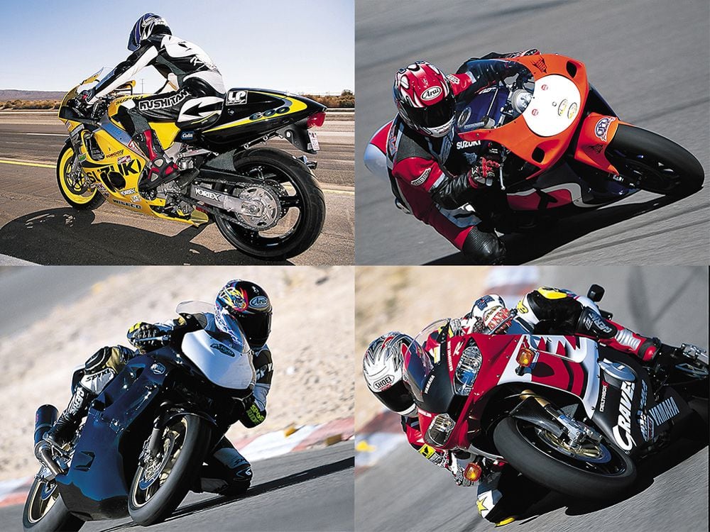 Four Modified 600s Stretch the Boundaries of Middleweight Sportbike Performance From The Archives Cycle World