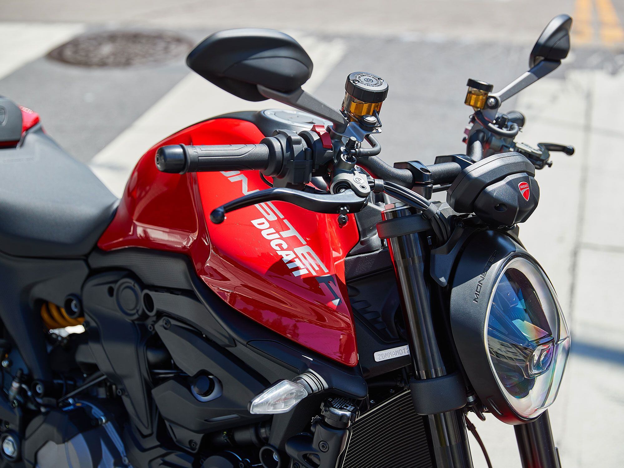 Monster over Ducati.