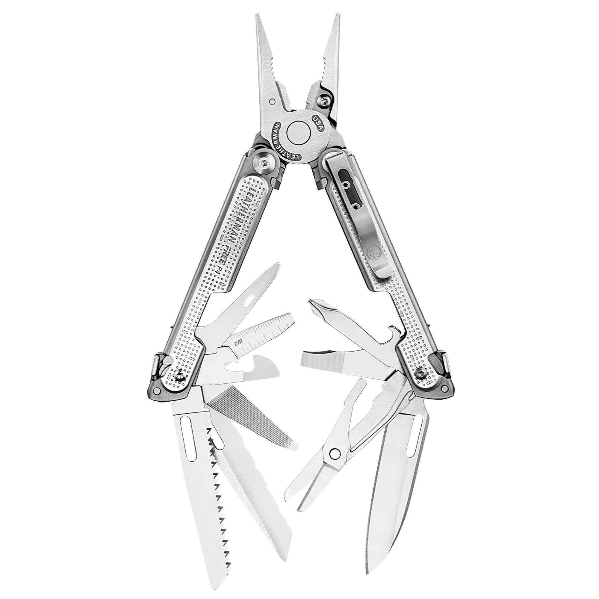 The Leatherman Free P4 is a more refined tool than your grandfather’s Leatherman, but it carries the same utilitarian spirit.