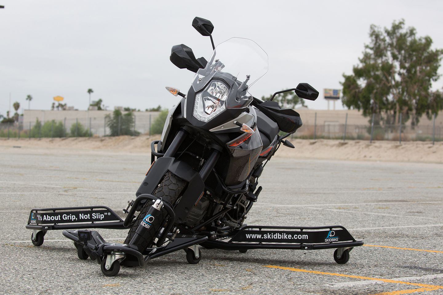 Skidbike Motorcycle Training Tool to Improve Riding Skills Cycle World