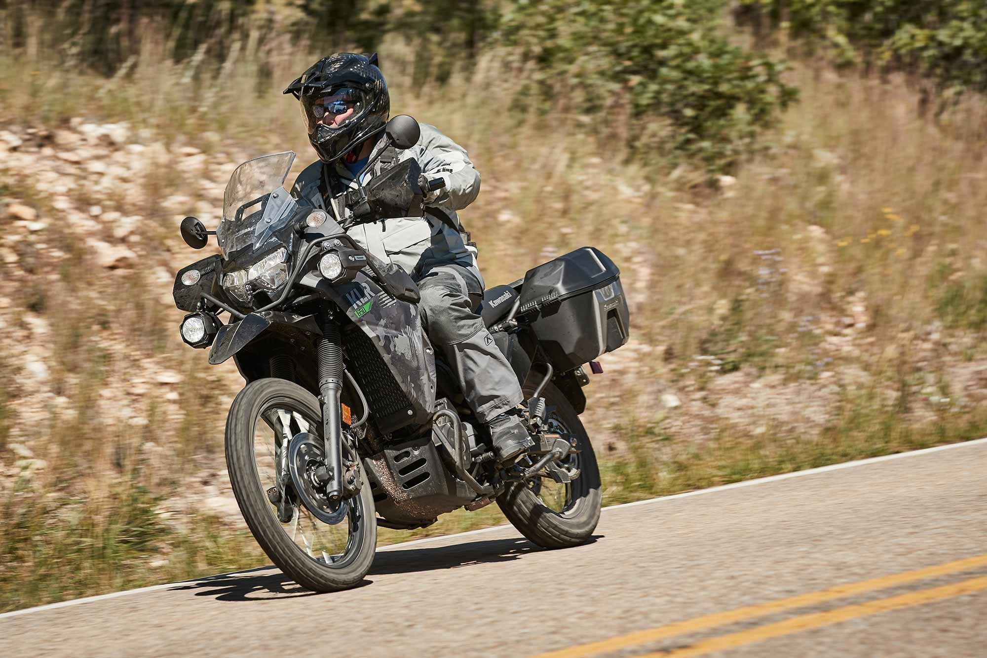 Kawasaki’s KLR650 gets fuel injection along with a host of other updates for 2022.