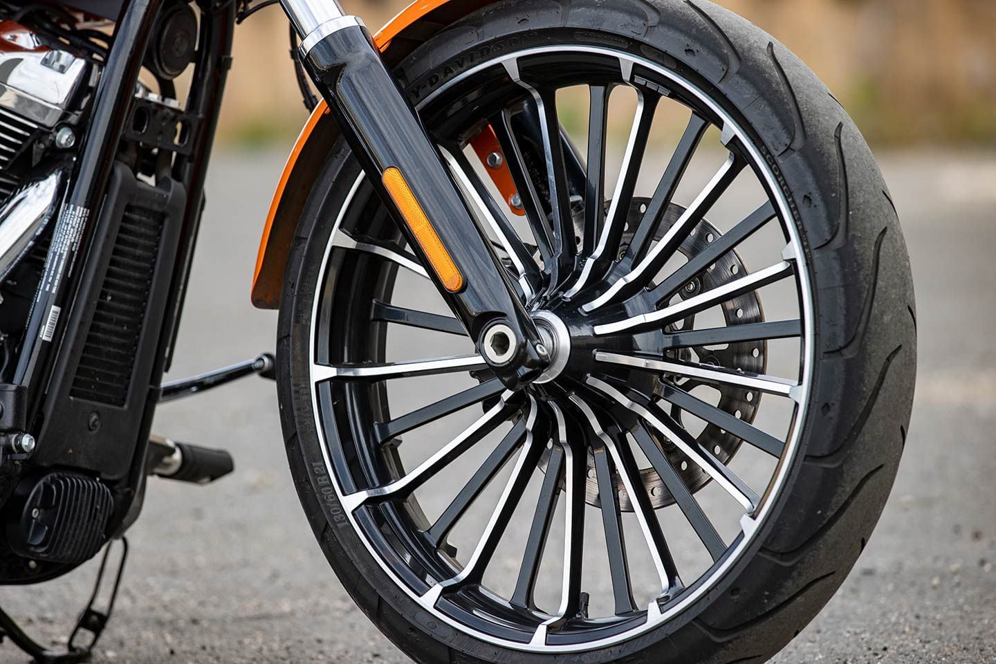 Harley breakout 26 on sale front wheel