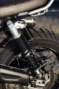 2024 Triumph Scrambler 1200 X rear shock details