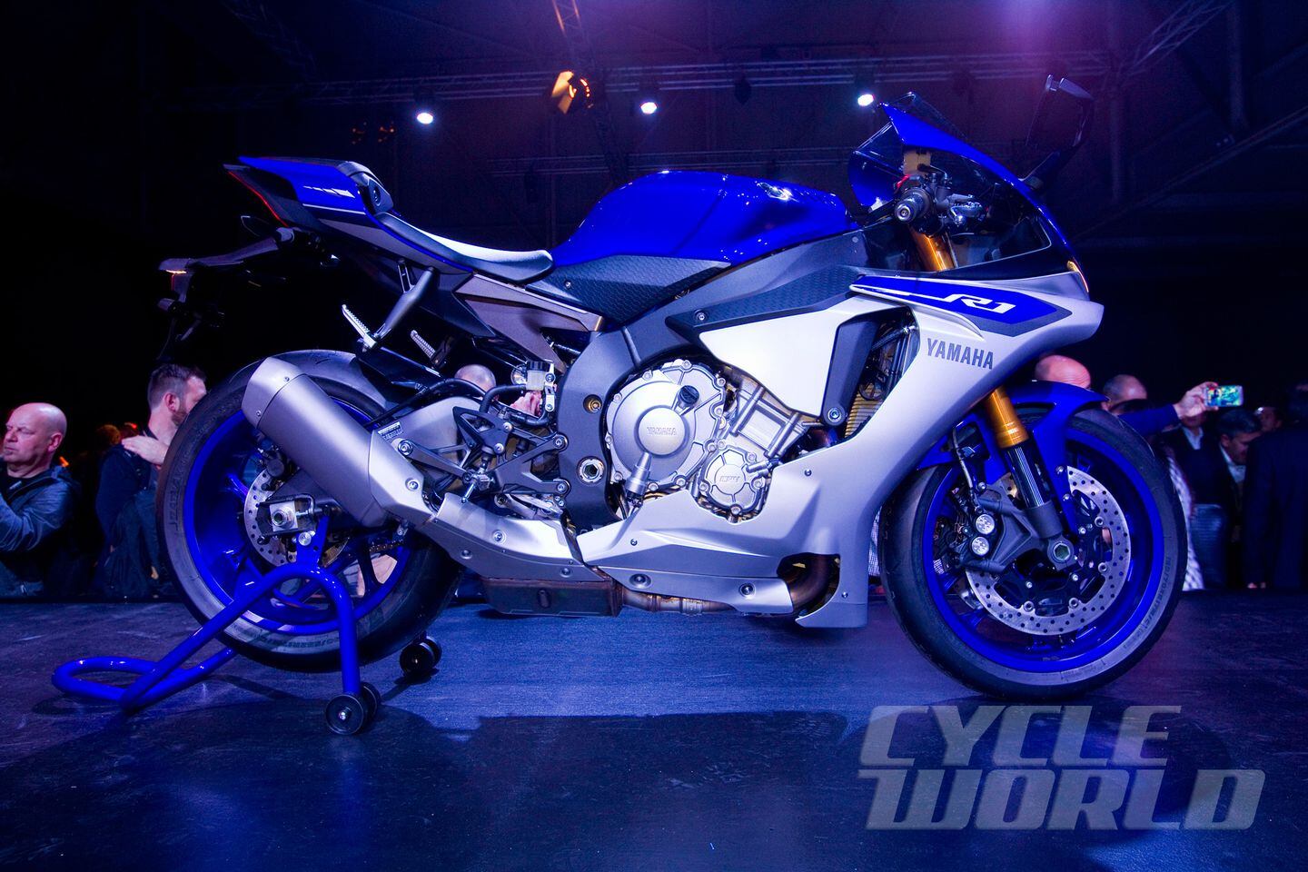 2015 Yamaha YZF R1 Superbike First Look Motorcycle Review EICMA 2014 Cycle World