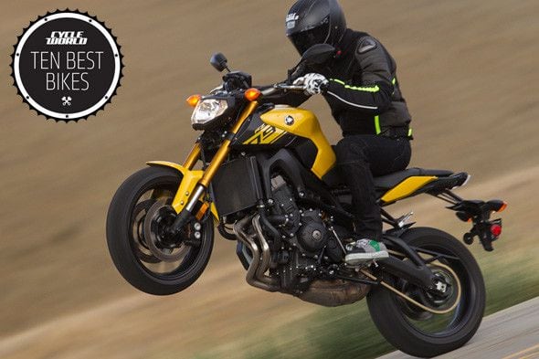 BEST STANDARD of 2015 Yamaha FZ 09 Ten Best Bikes Cycle World