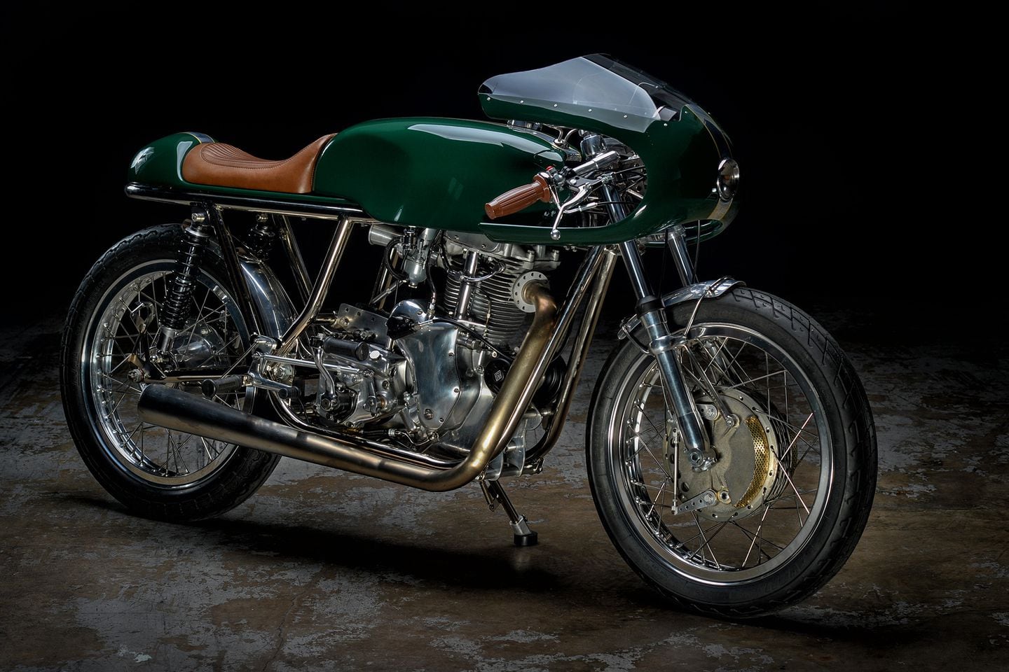 Revival Cycles RickmanVelocette Custom Motorcycle Project Cycle World