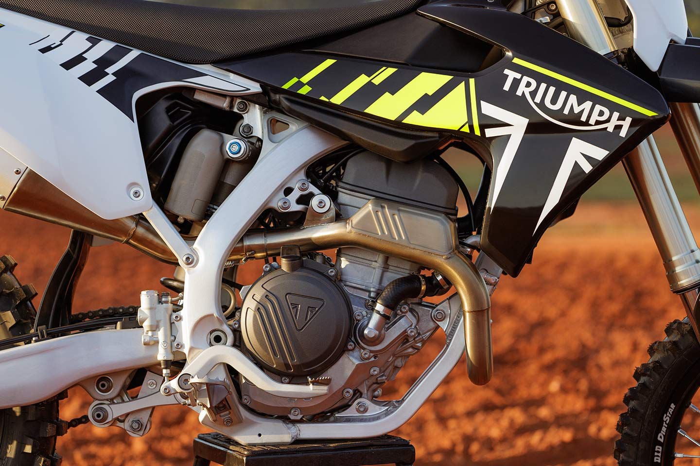 Watch Triumph's 250 Motocross Bike in Action