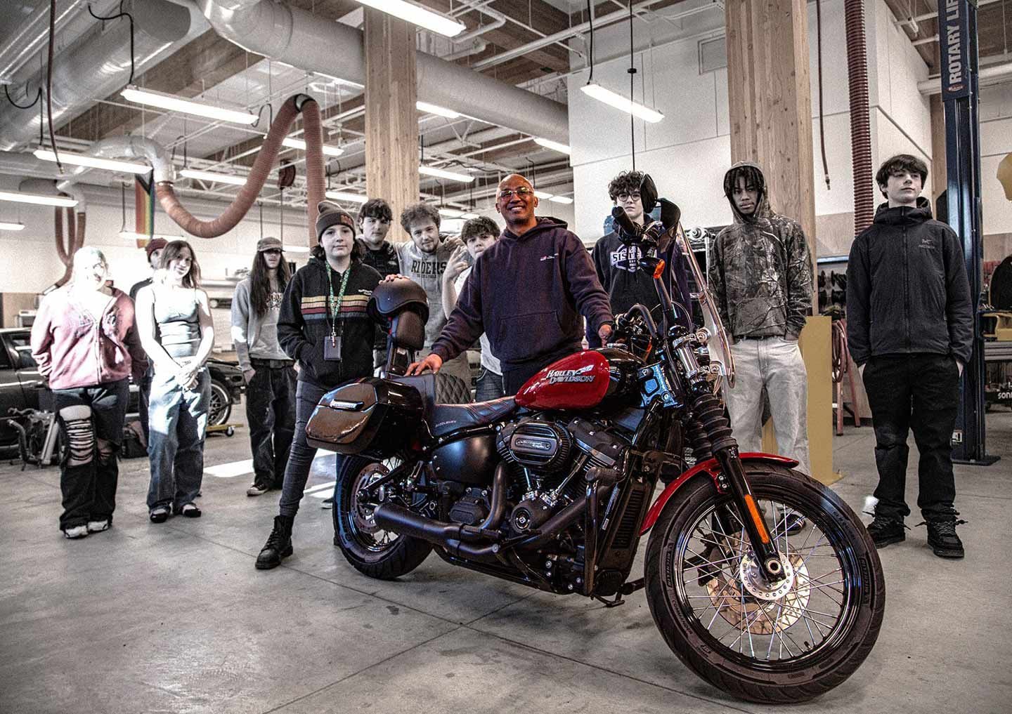 The High School That Built a Custom Harley