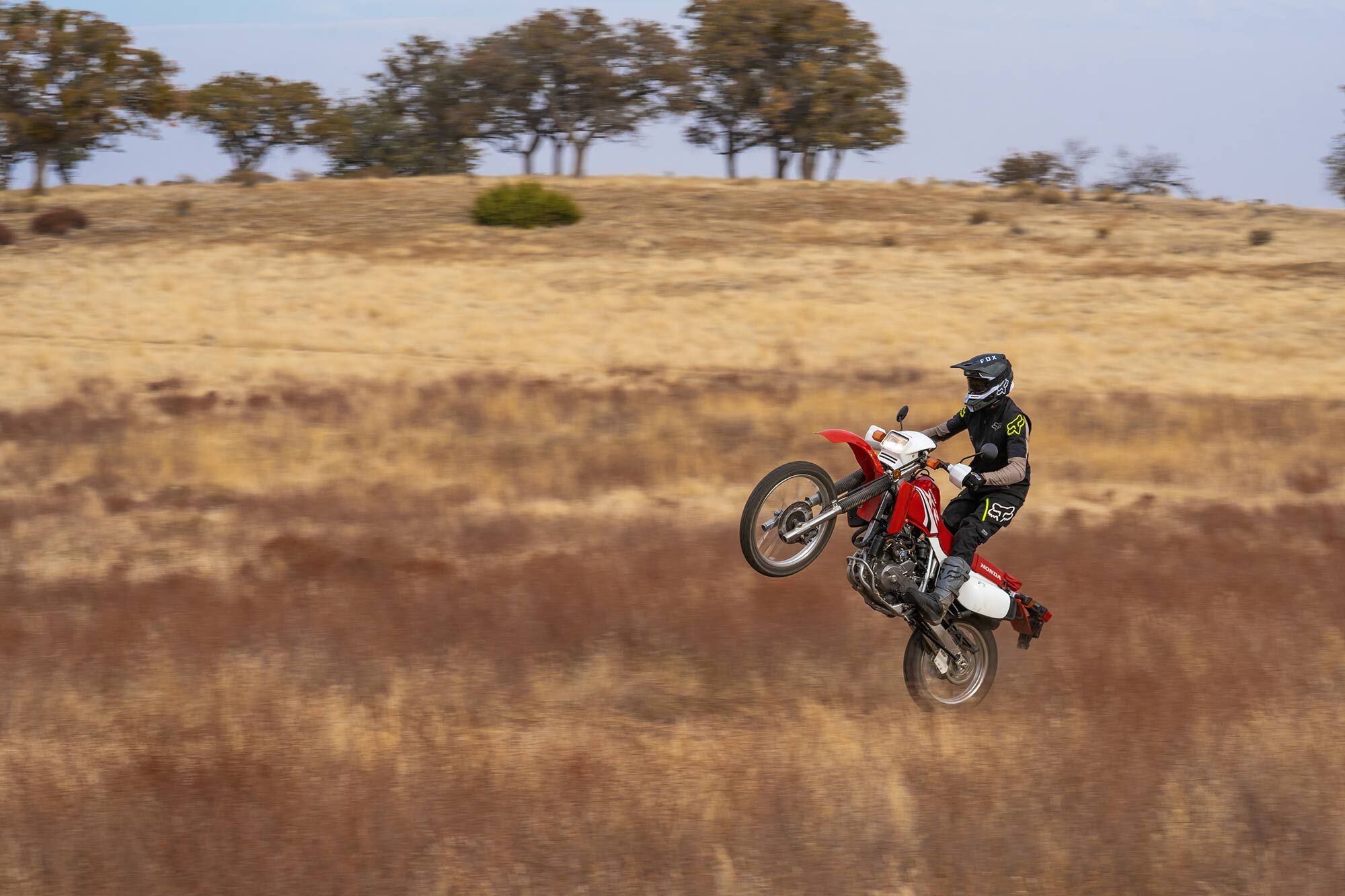 2021 Honda XR650L.