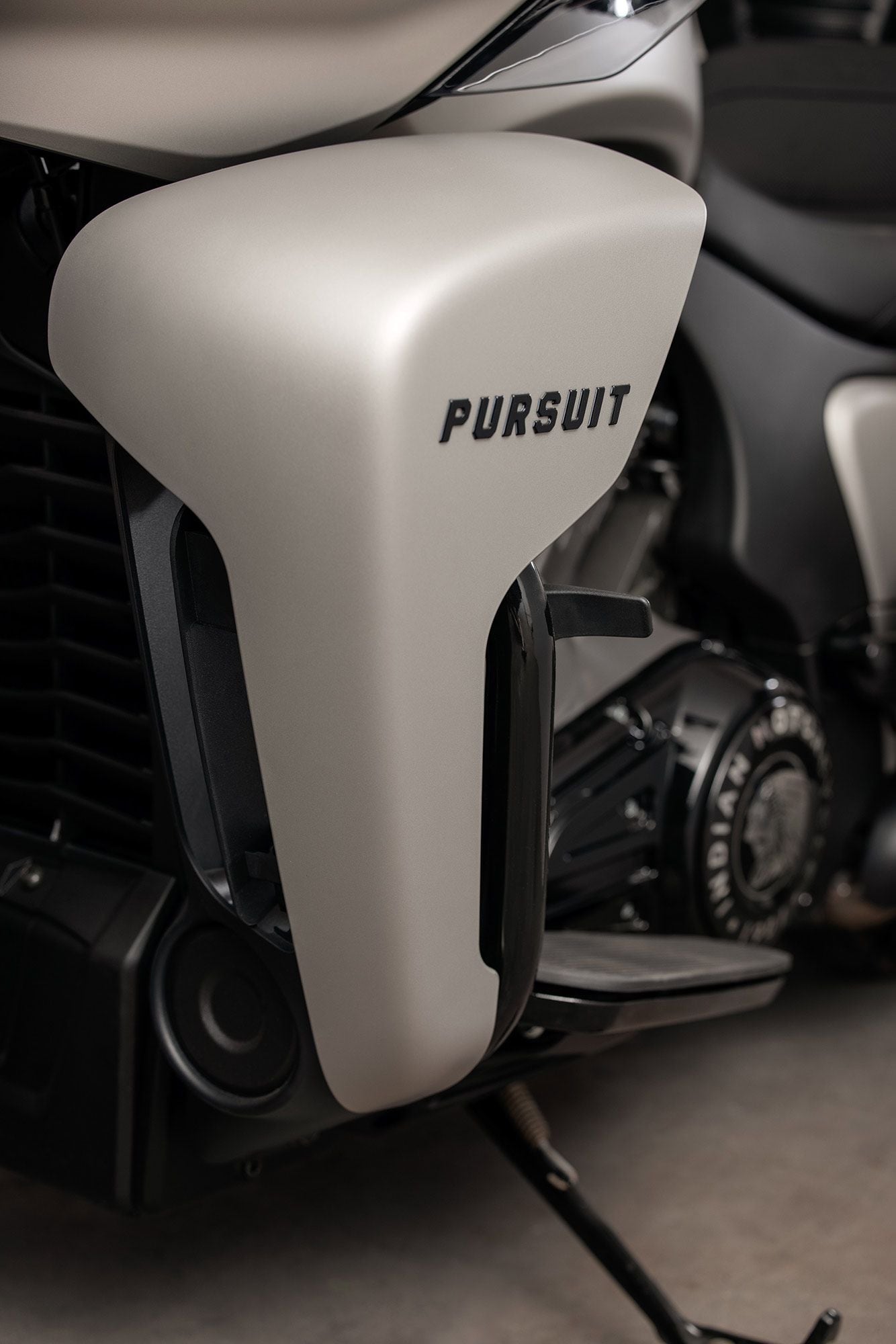 Vented lower fairings serve up additional protection from the elements and can be accessorized with added storage options.