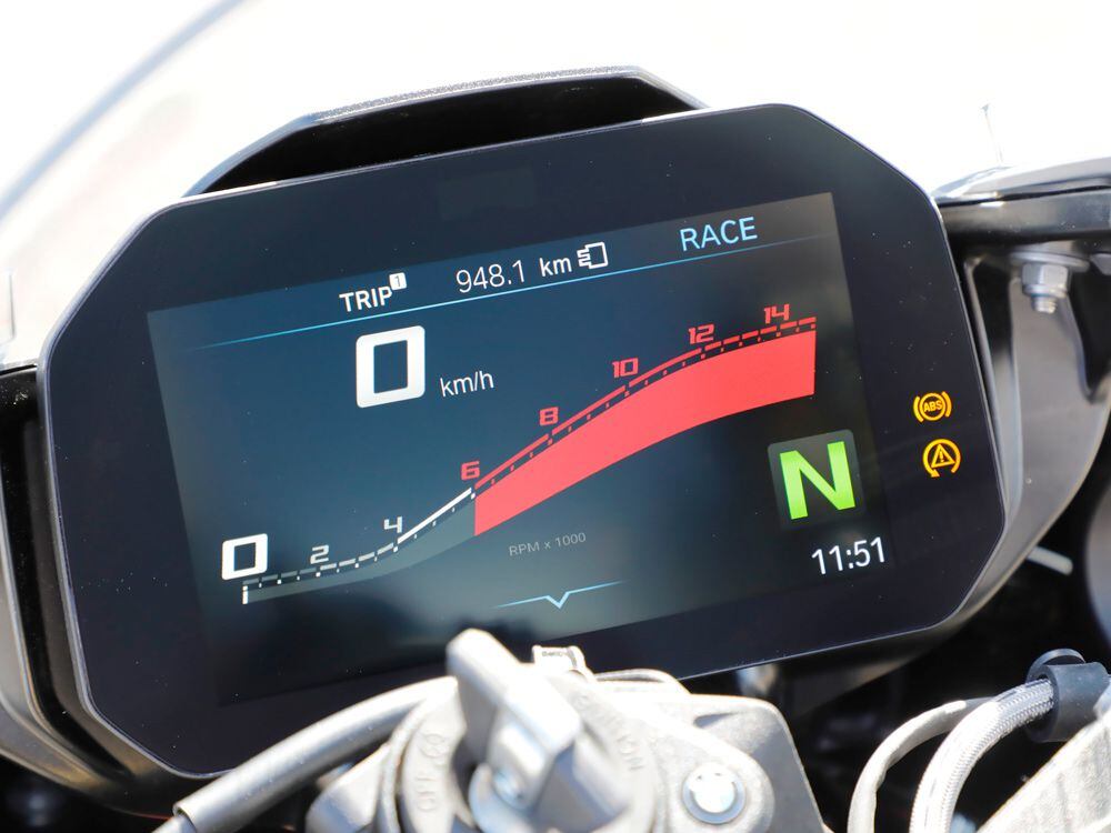 bmw s1000rr 2020 compteur