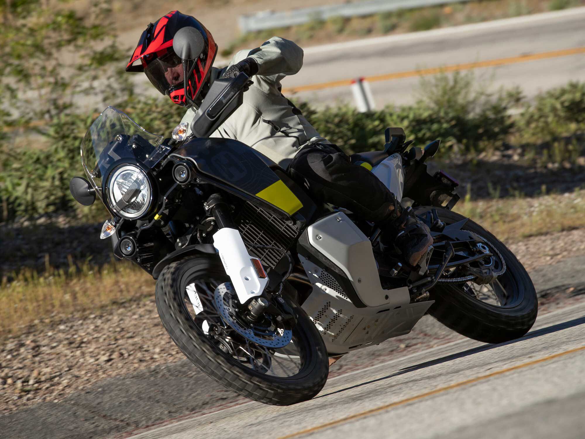 Ergonomics are adjustable in regard to seat height, bar position, and lever reach.