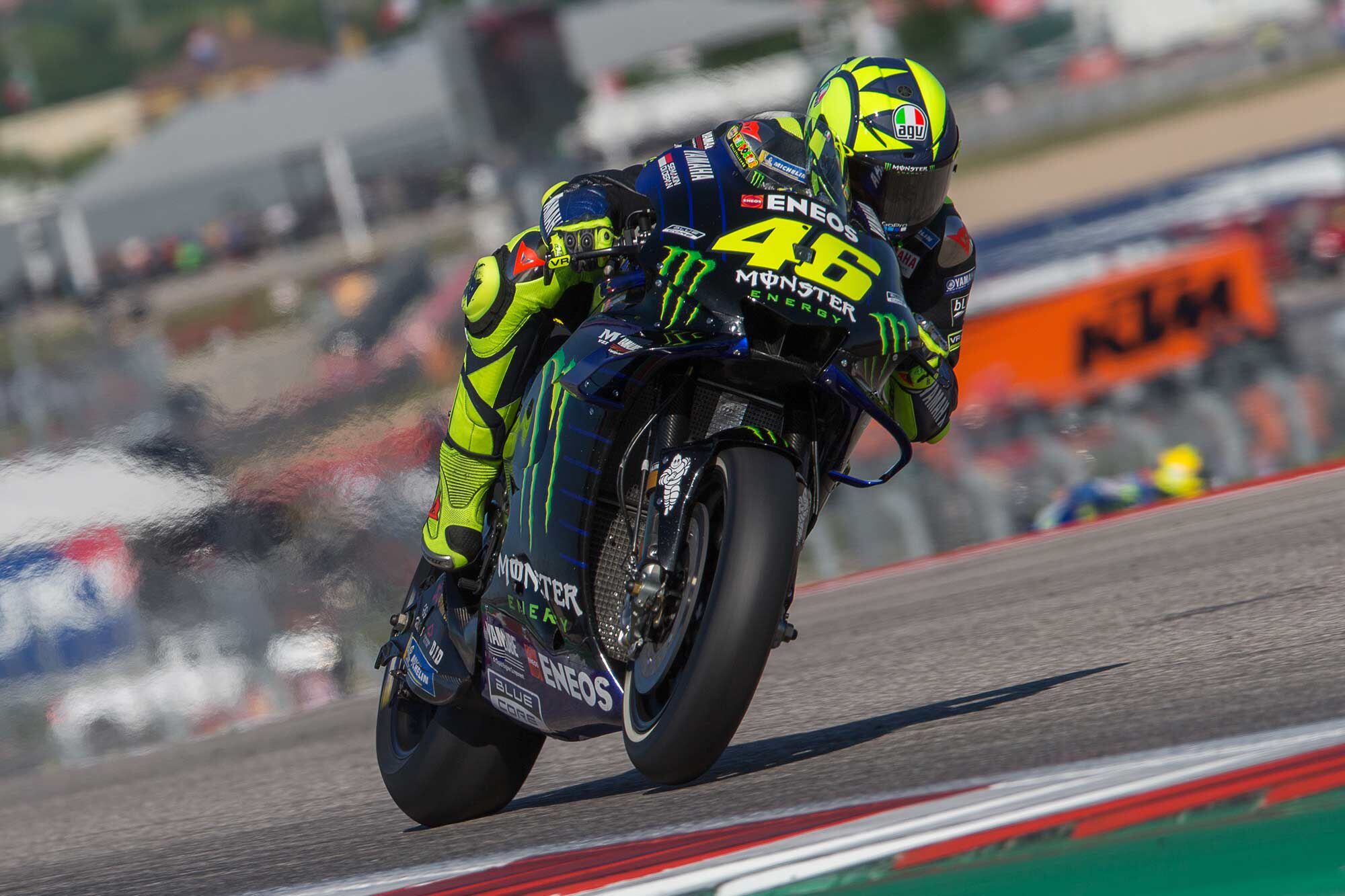 Where and when will we see Rossi on the track again?