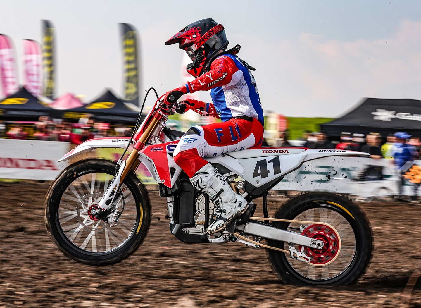 Trey Canard has been developing and racing Honda’s CR Electric Proto racer.